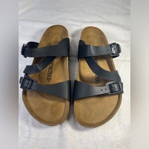 Birkenstock Salina Sandal - women’s black , size 37 - 6-6.5.